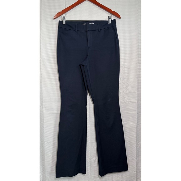 Old Navy Pants - Old Navy Pixie Flare Pants 6 Navy Blue High Rise Secret Smooth Pockets